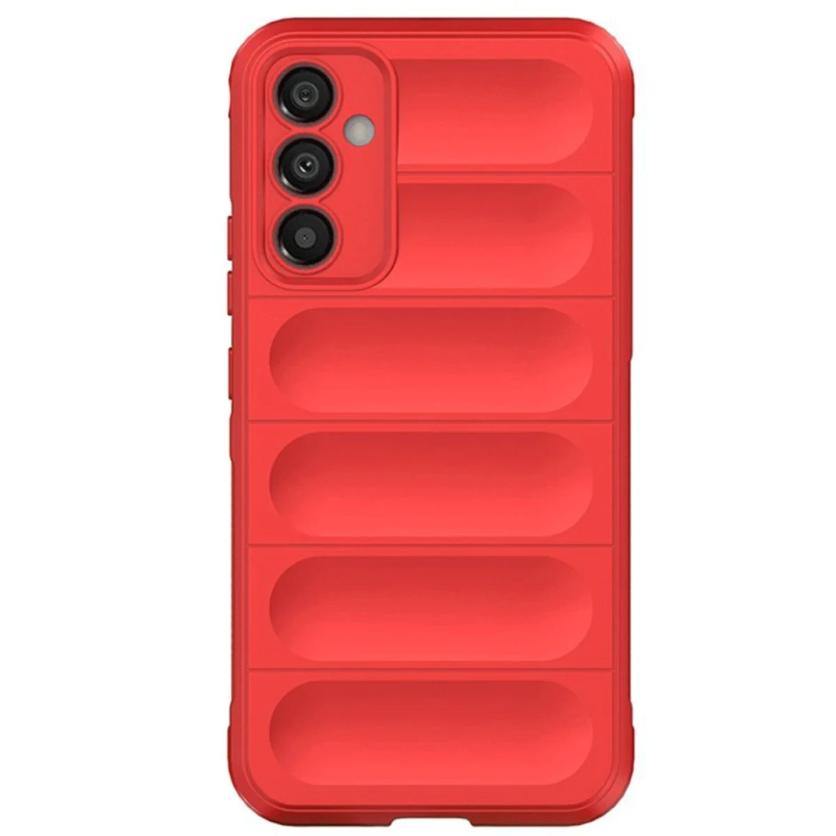 Samsung A56 Kılıf Optimum Silikon - Kırmızı