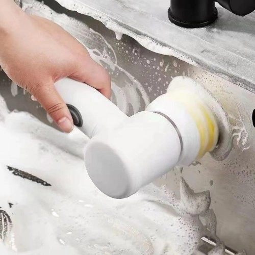 Otomatik Temizleme Fırçası 5 Başlık ile Şarjlı Kullanım