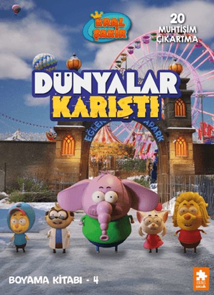 Dünyalar Karıştı Boyama Kitabı - 4