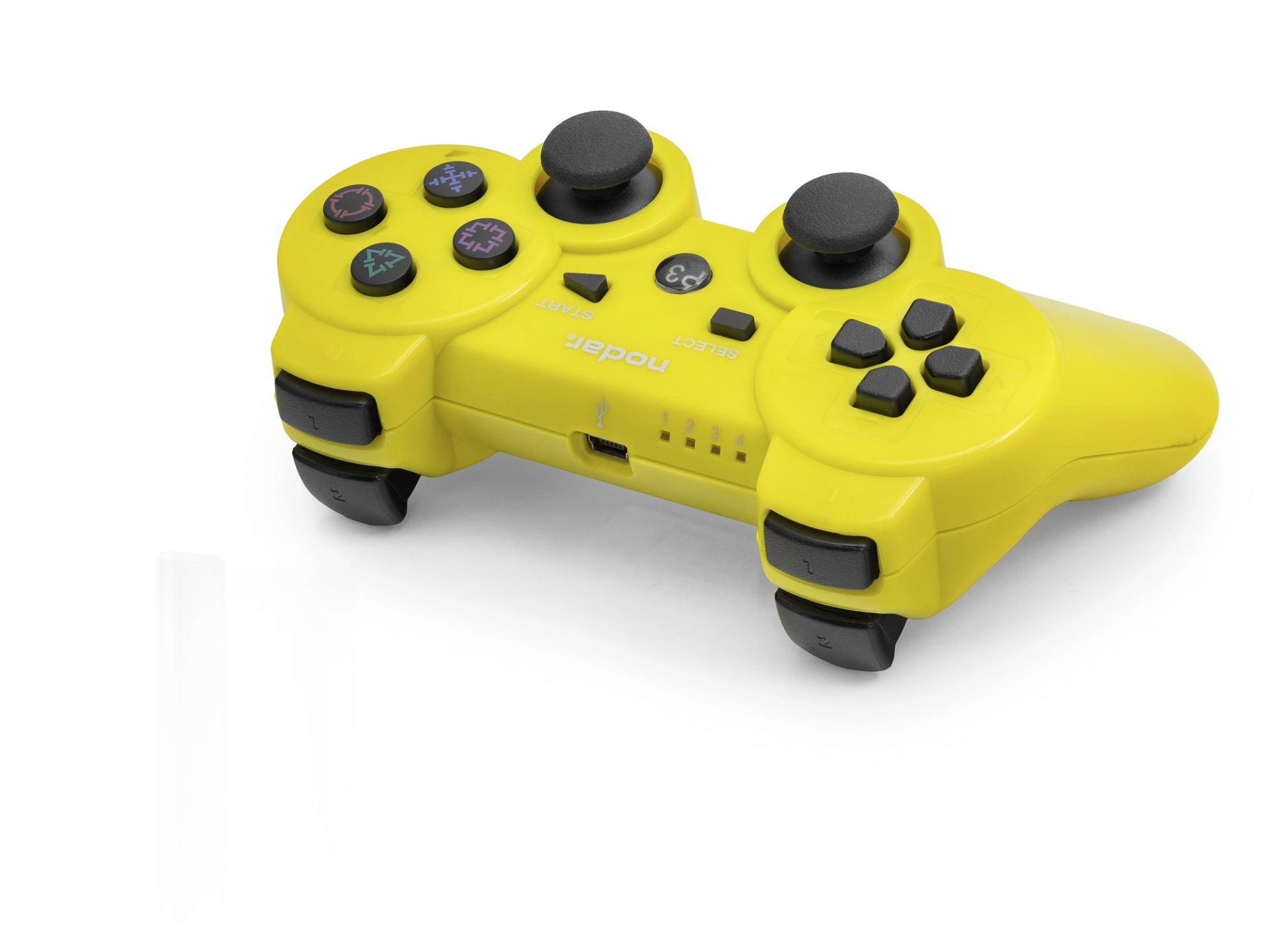 Sarı Renkli Bluetooth Gamepad PS3 Uyumlu Kablosuz Kontrol