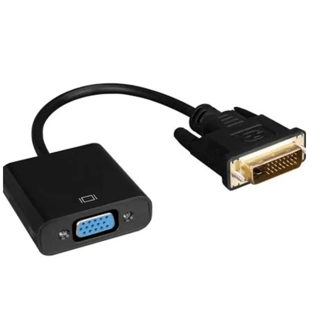 Kompakt DVI to VGA Çevirici 1080p Ekran Bağlantısı