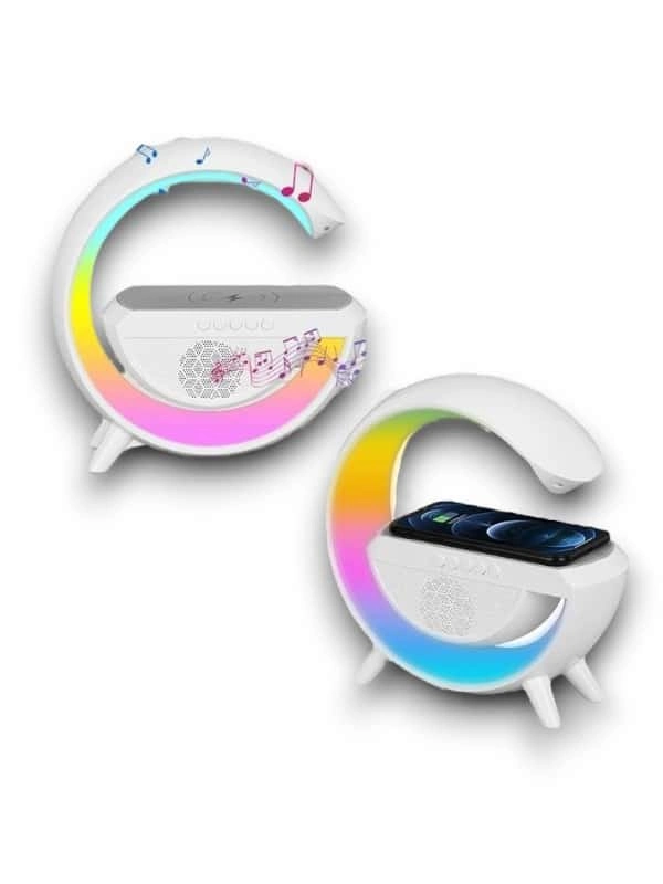 Bluetooth Hoparlör Gece Lambası Kablosuz Şarj Özellikli 1 Adet