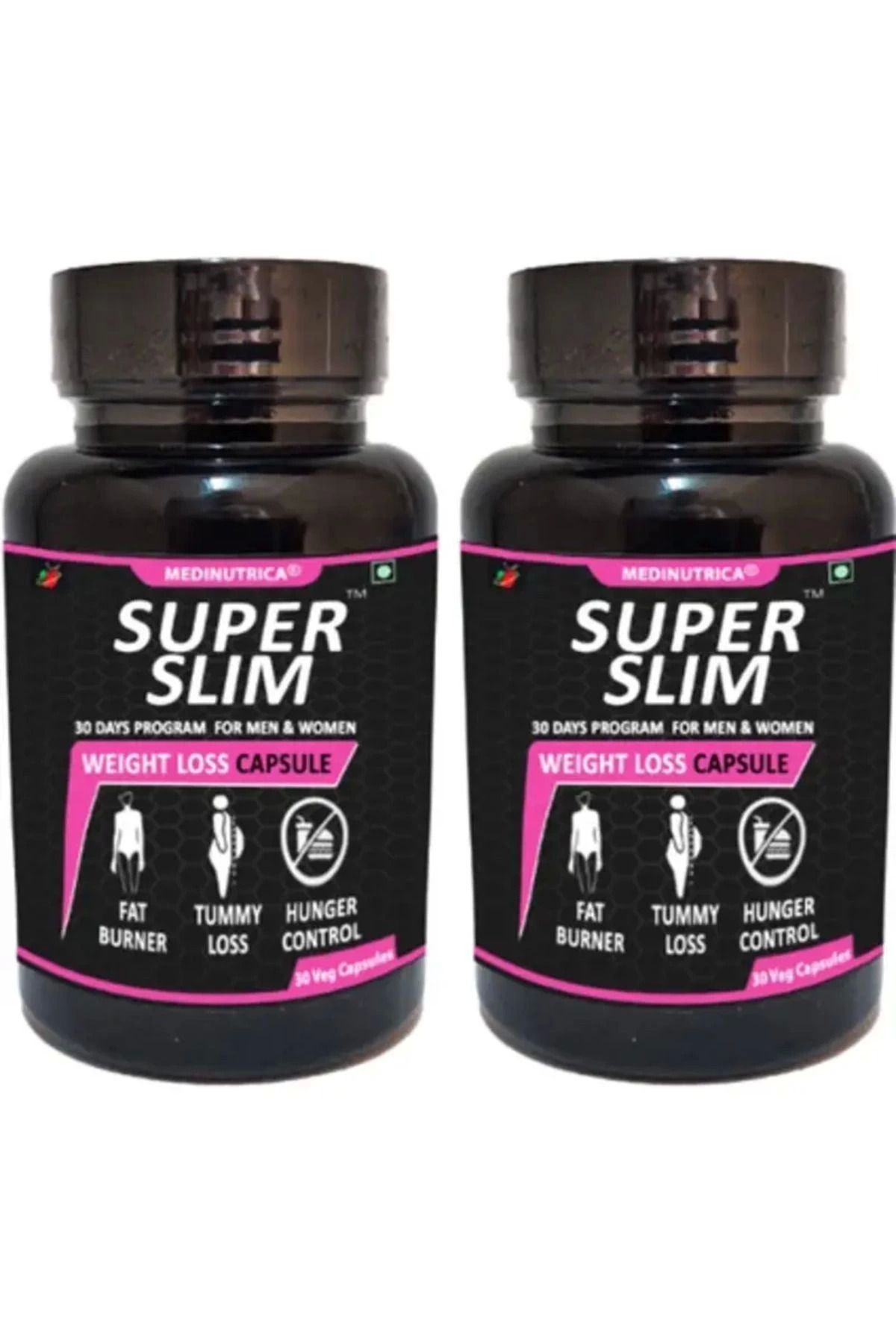 Medinutrica Super Slim 2 Adet Bölgesel Şekillendirici 30 Lu Caps