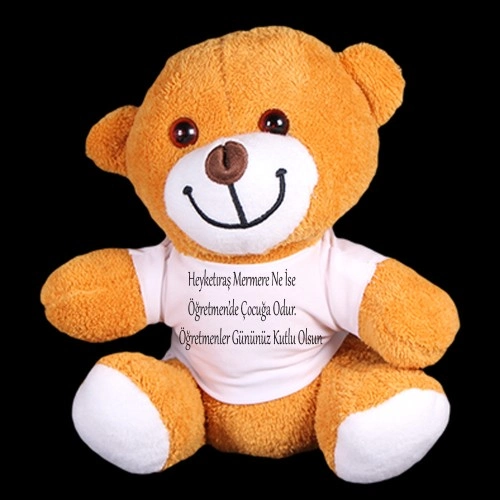 Sevimli Peluş 25 cm Öğretmenler Günü Hediyesi