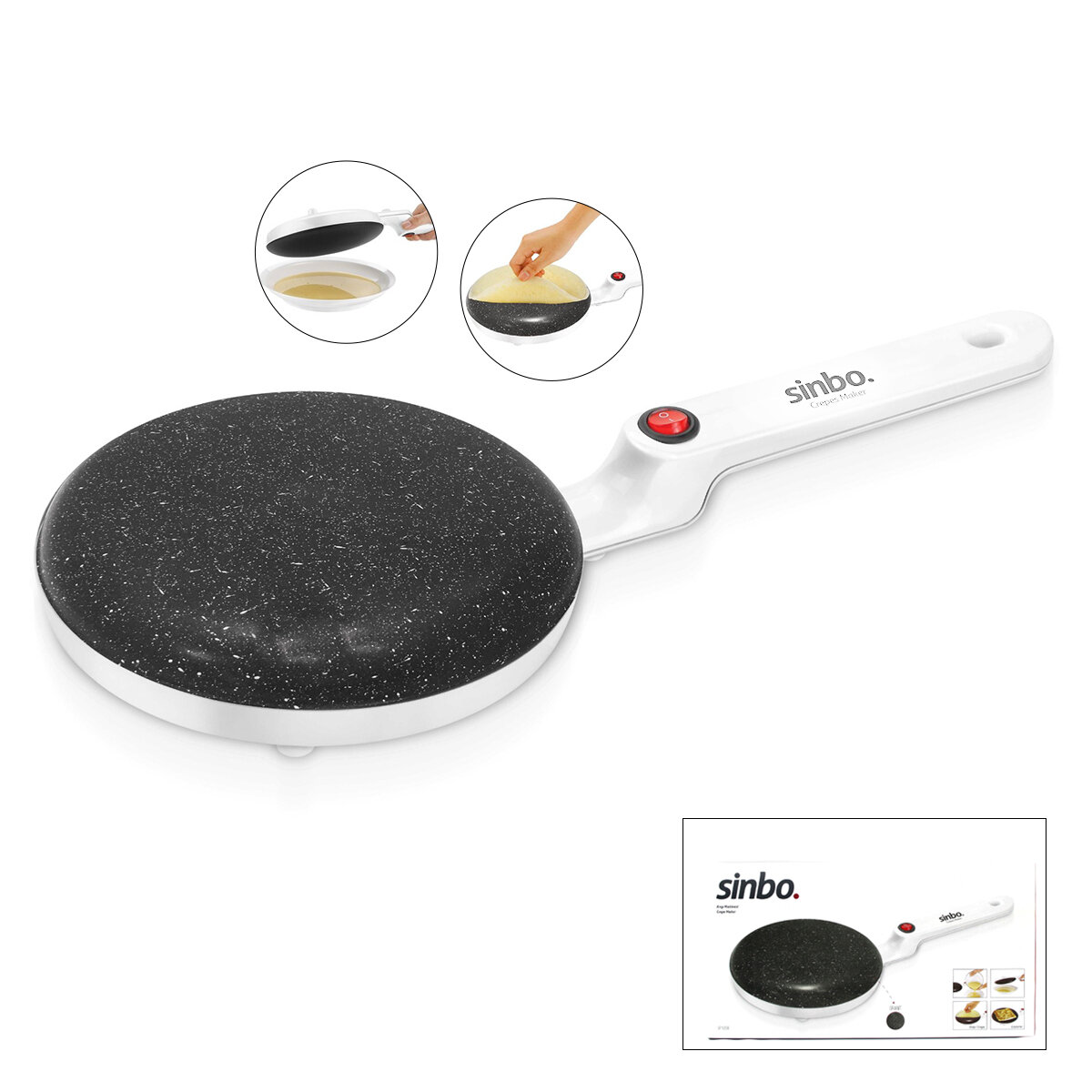 Granit Gözleme - Krep Makinesi SP-5208