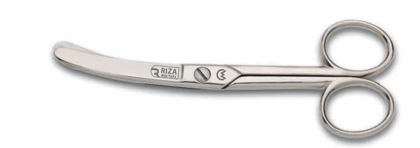 M-159 Eğri Manifatura Makası No: 5 inç / 12,70 cm - Nikel Kaplama