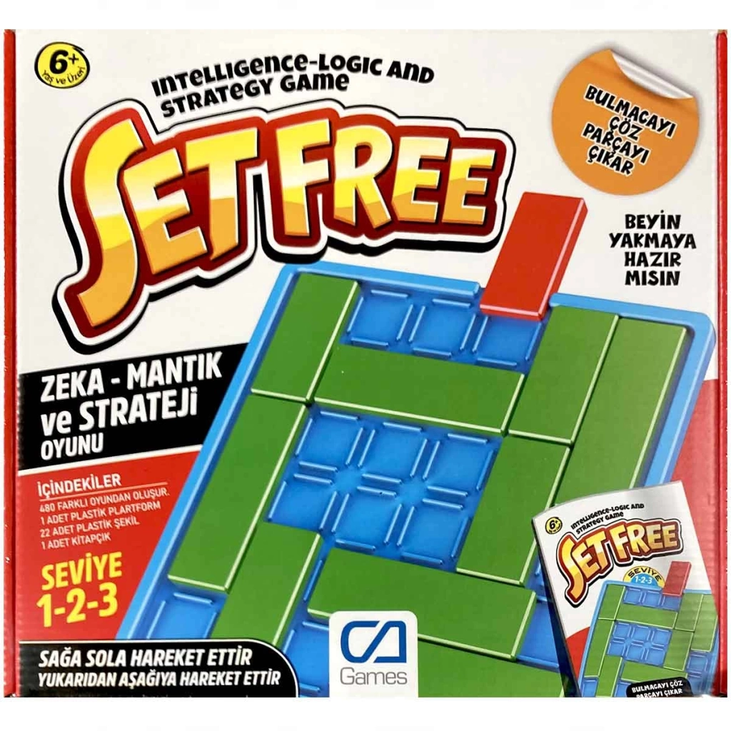 Eğlenceli Kaydırmalı Puzzle Kutu Oyunu 1 Adet