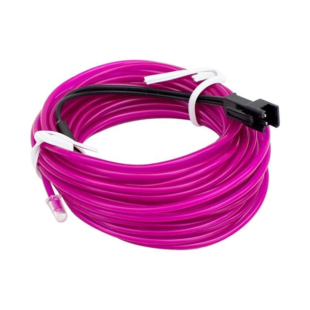 5 Metre 5 Volt USB Adaptörlü Neon Mor İp Aydınlatma PM-6082