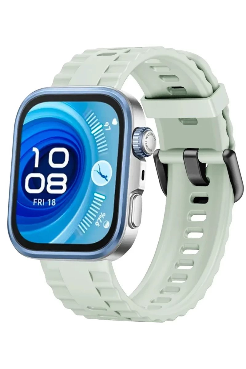 Huawei Watch Fit 3 Klasik Kordon - Açık Yeşil
