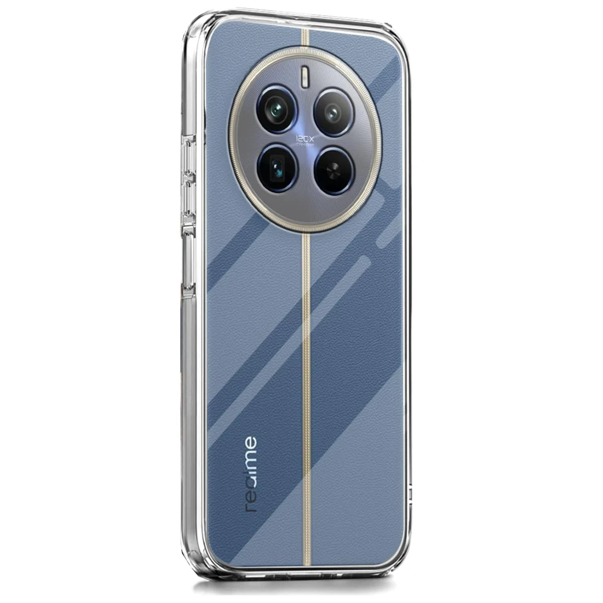 Realme 12 Pro Plus Kılıf Lüx Şeffaf Silikon