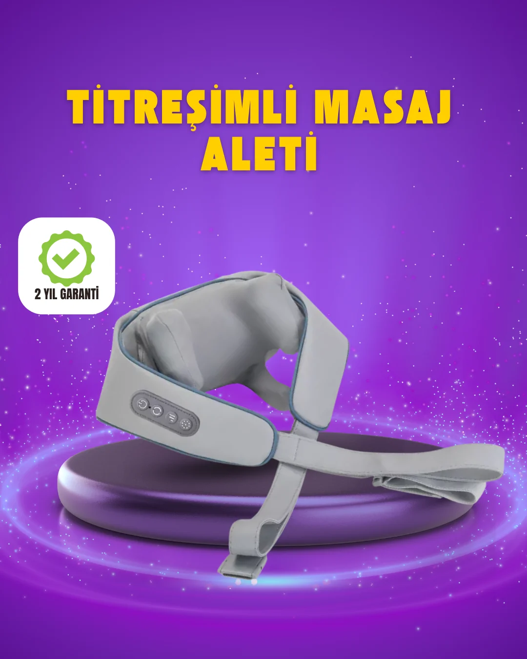 Servikal Rahatlatıcı Masaj Aleti | Trapezius ve Sırt İçin Uygun