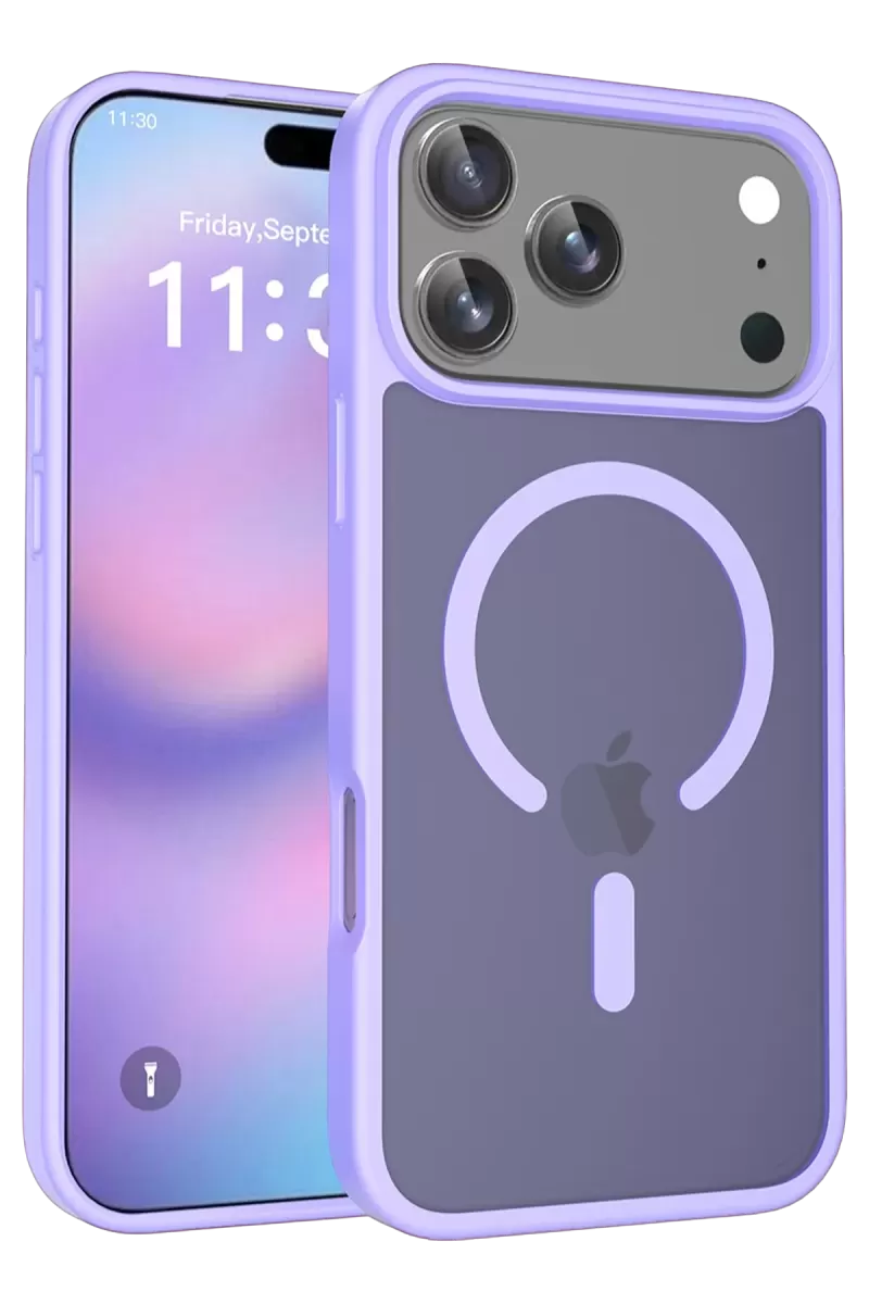 Joko Apple iPhone 17 Pro Uyumlu Jota Magsafe Kapak - Lila