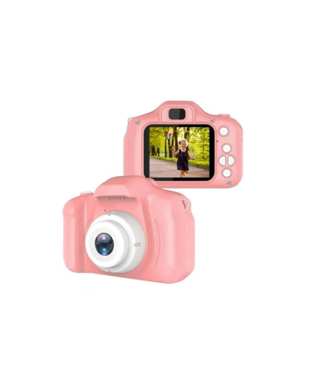 Pratik Mini Çocuk Kamerası Pembe HD Kayıt