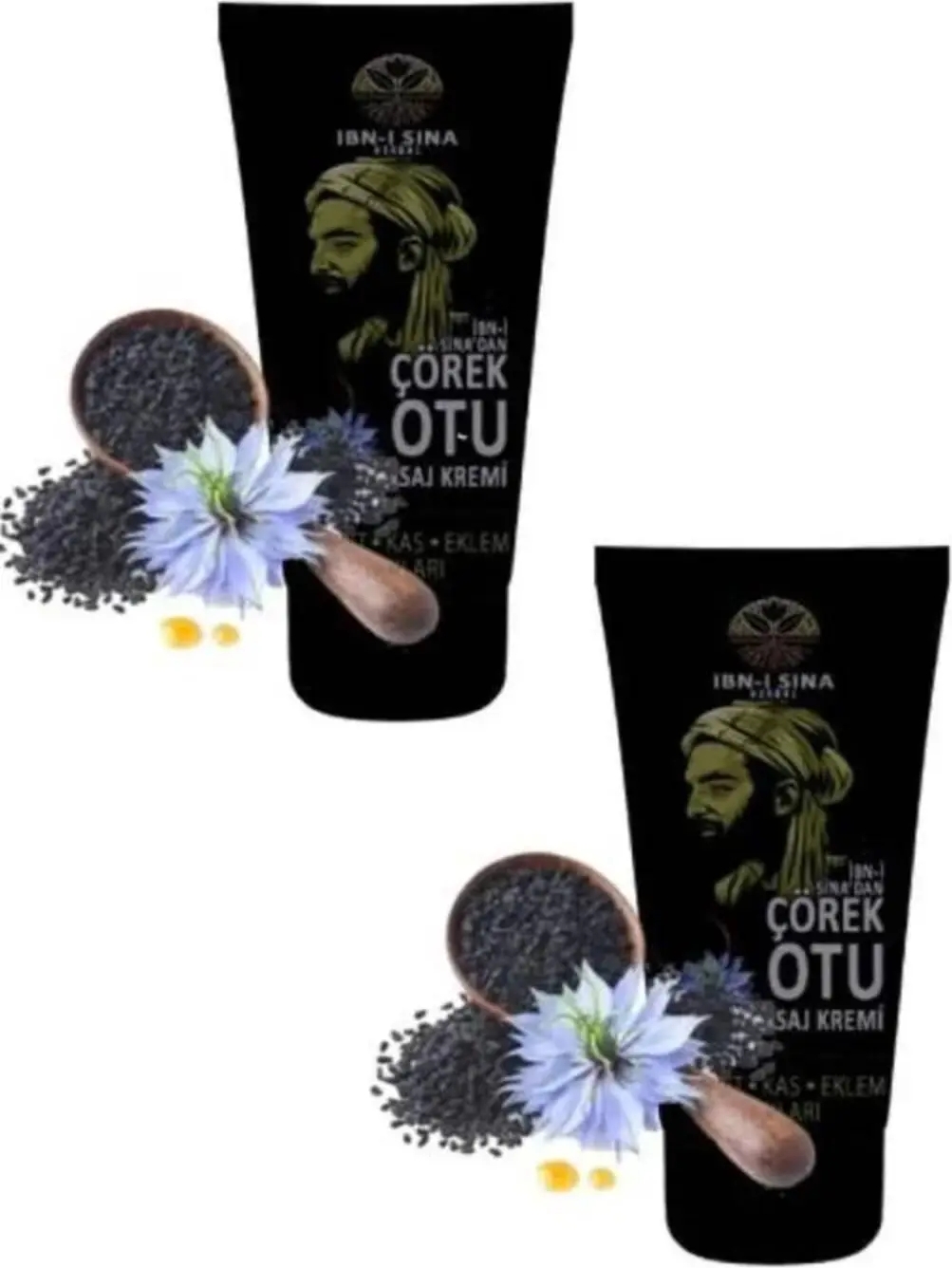 Süper Ibni Sina Çörekotu Masaj Bakım Kremi 50ML 2 Adet
