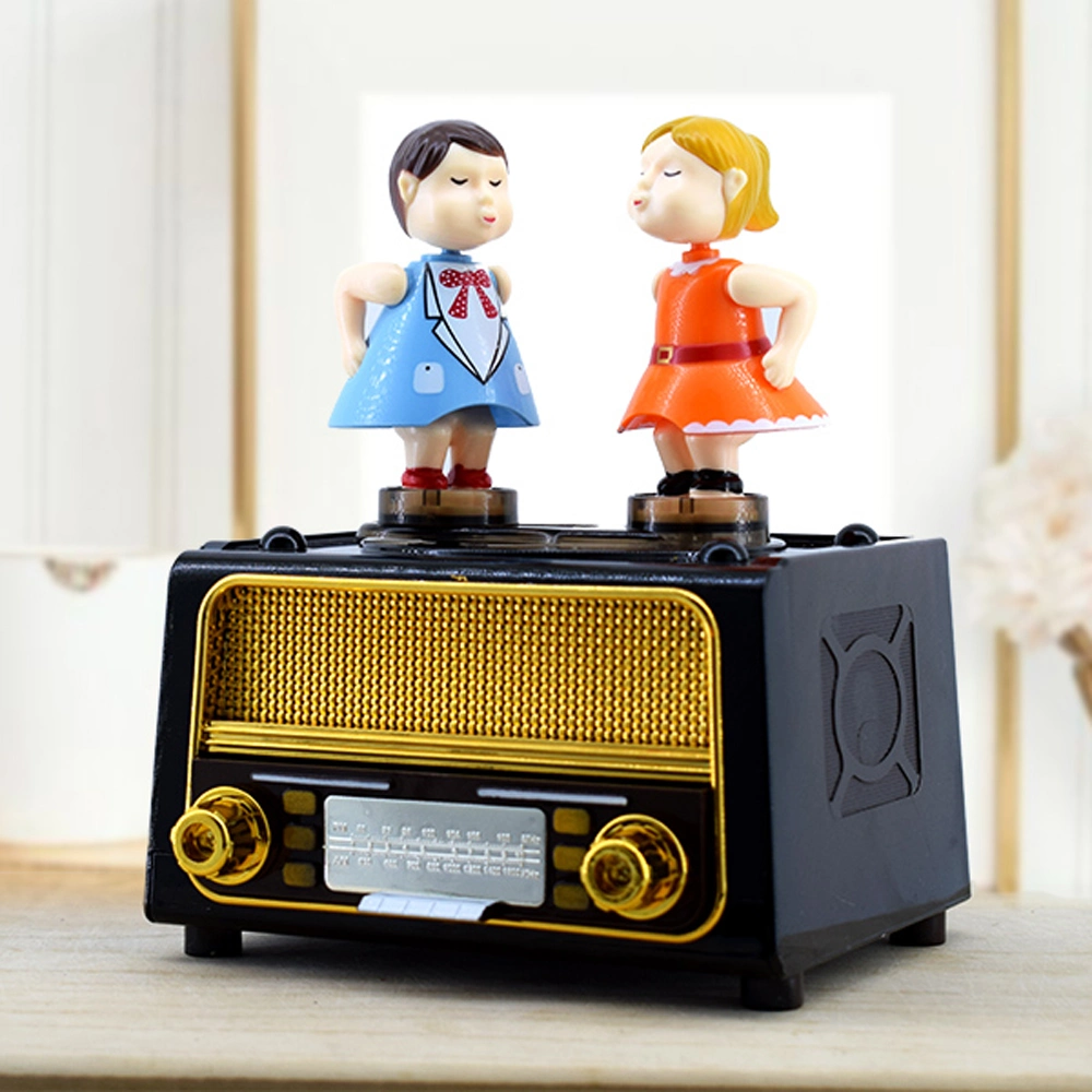 Radyo Tasarımlı Müzik Kutusu 18x13x12 cm