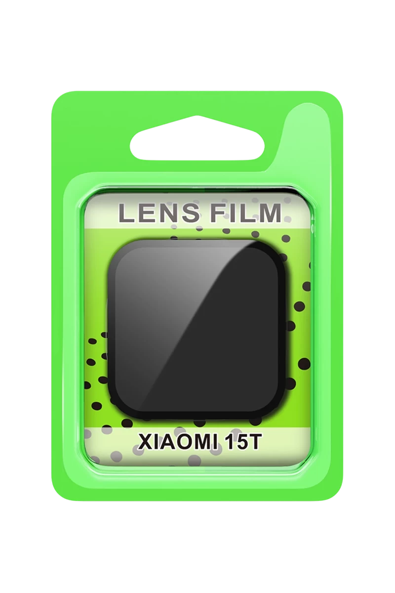 Xiaomi Mi 15T Uyumlu Raze Metal Kamera Lens - Siyah
