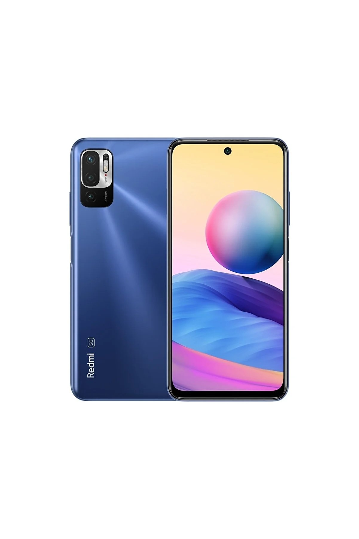 Redmi Note 10 5G Uyumlu Arka Kapak Mavi