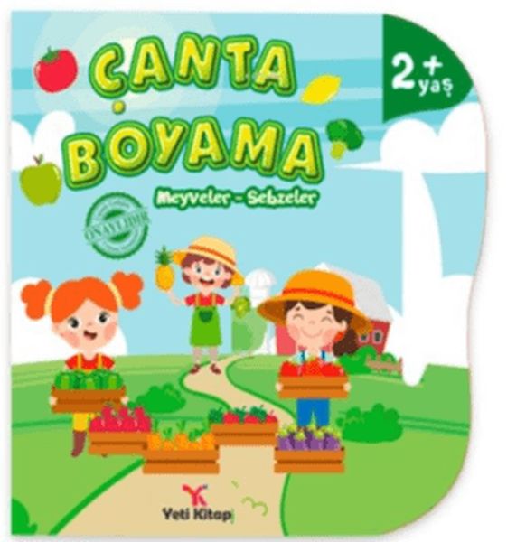 Çanta Boyama  Meyveler, Sebzeler