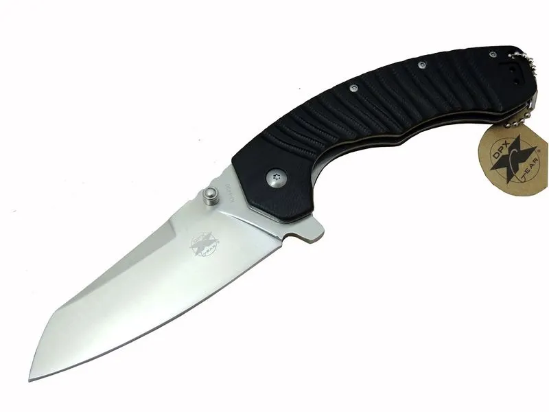 Gear Kunamy KI 4450 BK Outdoor Çakı 23 cm - Kaymaz Sap, Otomatik, Kılıflı