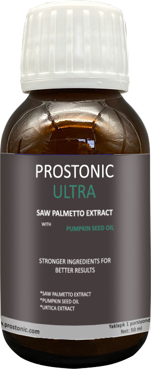 Prostonic Ultra Erkeklere Yoğun Sawpalmettolu Kabak Çekirdeği Ekstratlı 50 ml Şurup