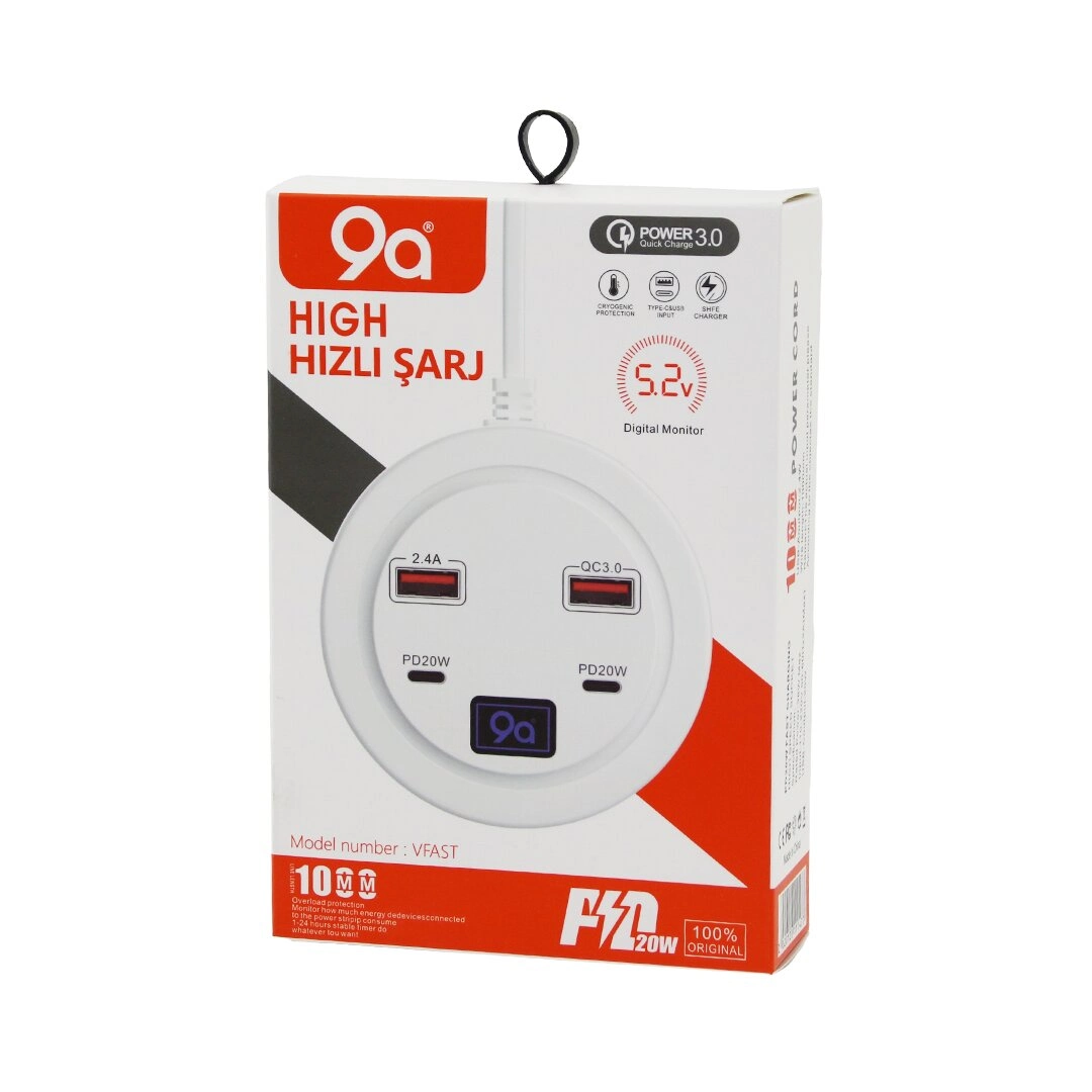 Hızlı Şarj Seti 4'lü PD20W Type-C USB 2.4A