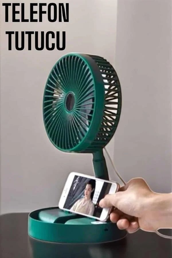 Mini Fan Soğutucu Telefon Tutucu Vantilatör