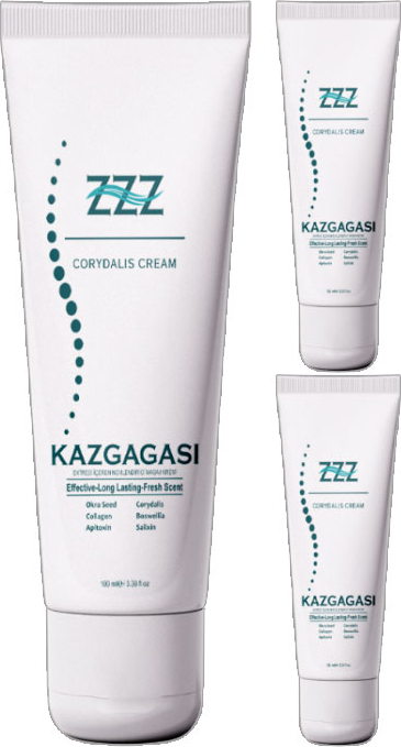 ZZZ Kaz Gagası 3 Adet Özel Karışımlı Corydalis 100 ml Kremi