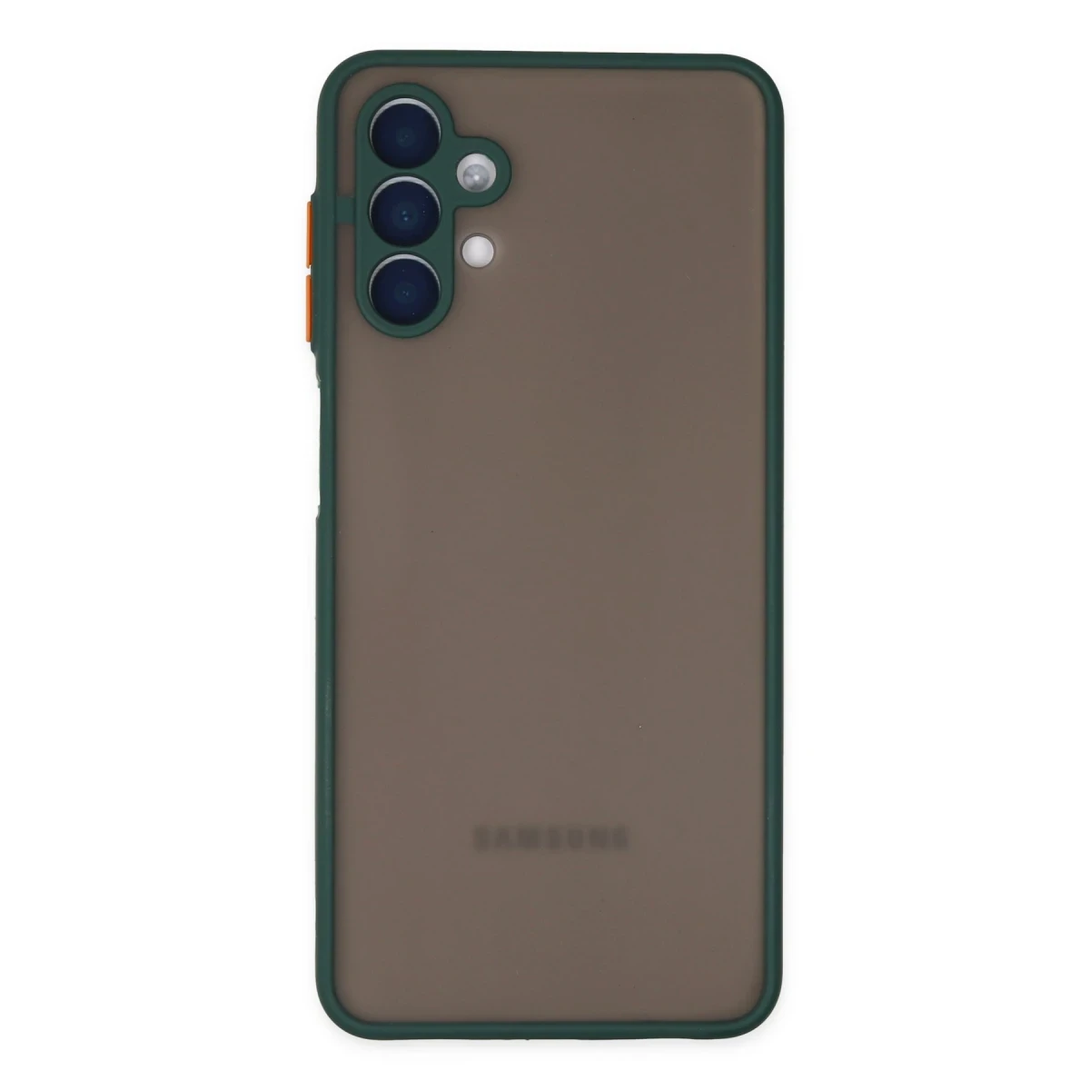 Samsung Galaxy A04S Kılıf Montreal Silikon Kapak - Yeşil