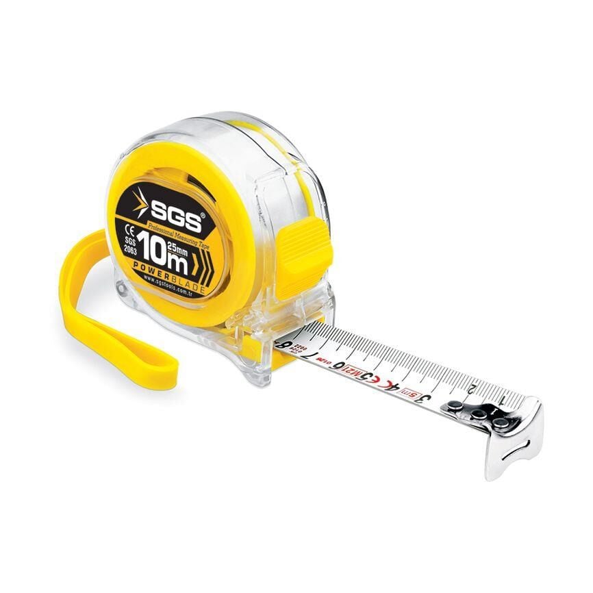 SGS 2063 Şerit Metre 10 Metre 25 mm