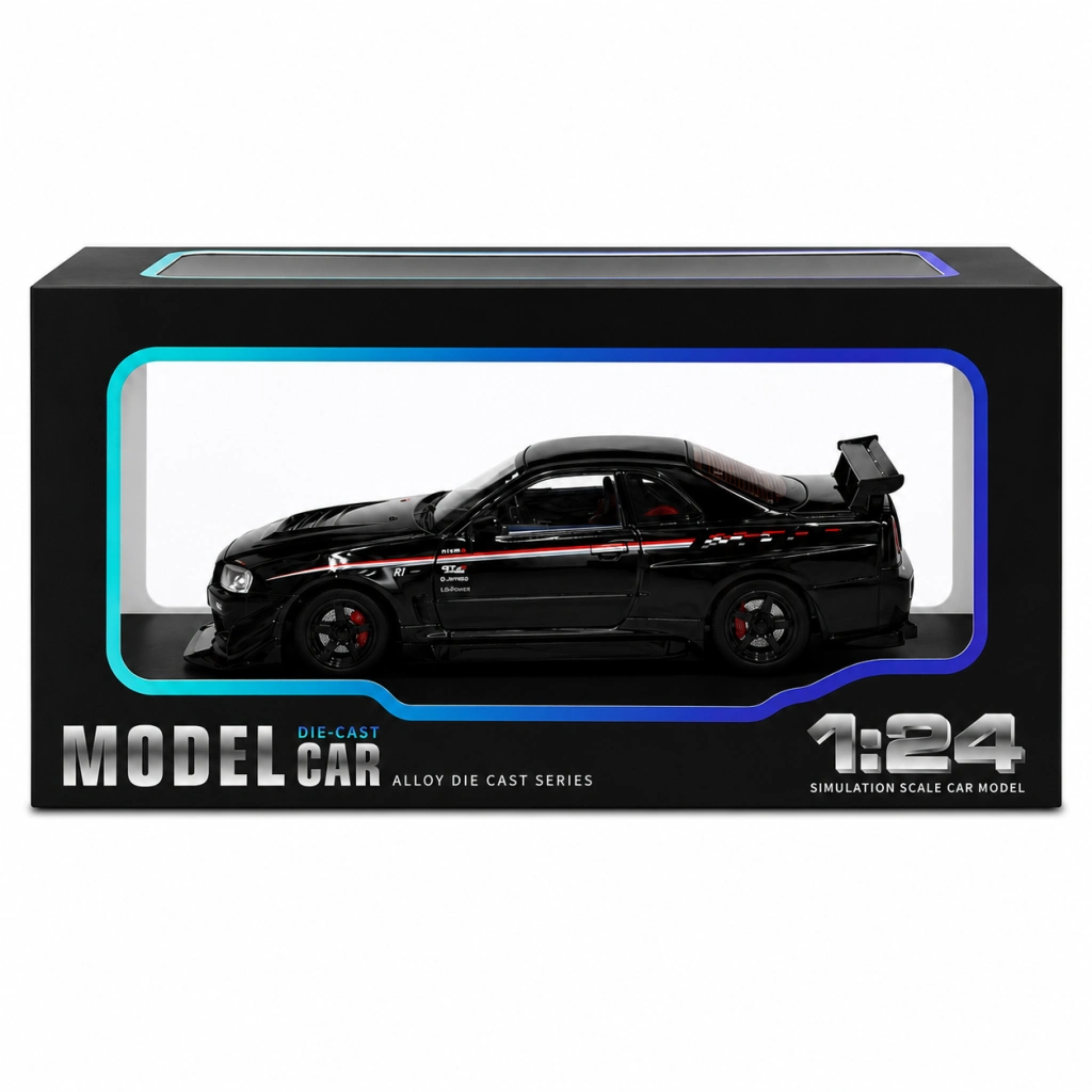 24 R34 GTR 1 Adet Araç Maketi