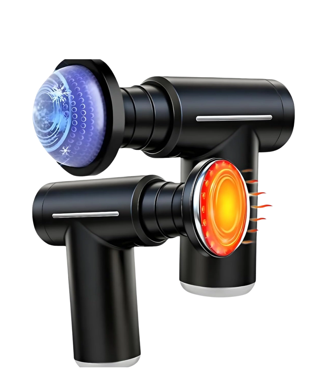 Ergonomik Isıtmalı Masaj Aleti 6 Başlık ile Kas Rahatlatma