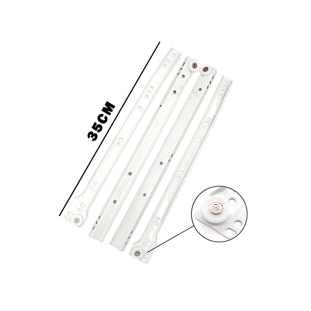 Çekmece Rayı Takımı 35 cm 1 Adet