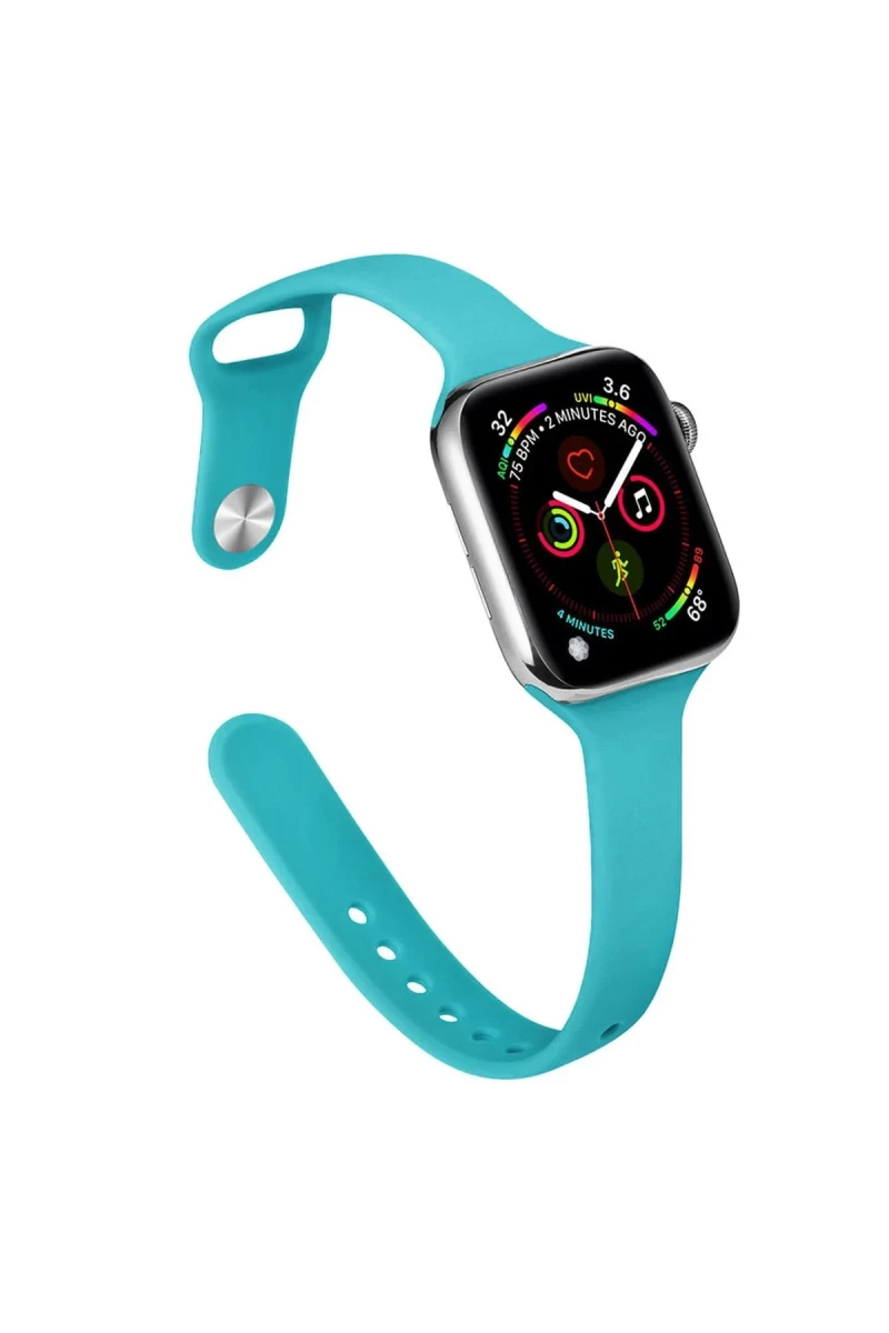 Apple Watch 42mm Uyumlu Klasik Kordon - Turkuaz