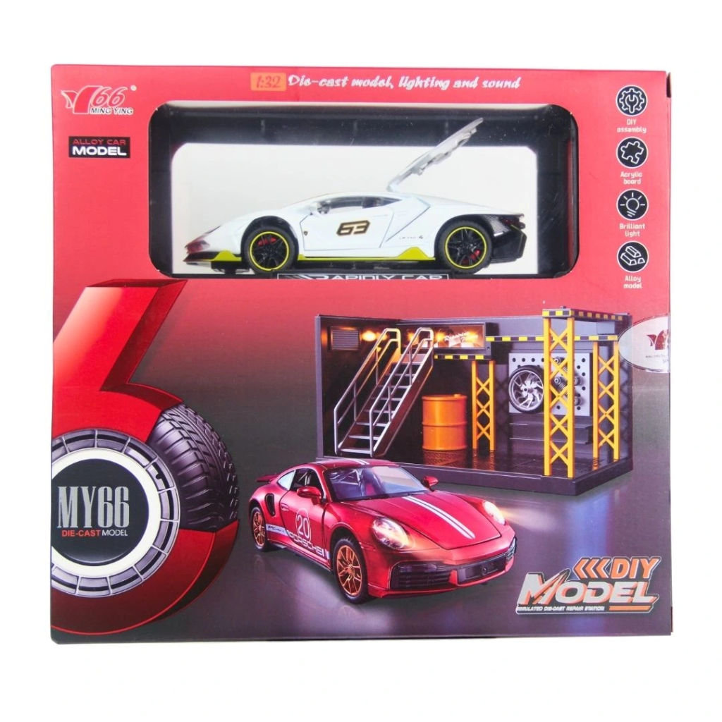 1/32 Lamborghibi LP770 Spor Otomobil