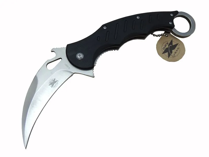 Gear X 0561 Karambit Outdoor Çakı 23 cm - Otomatik, Kılıflı