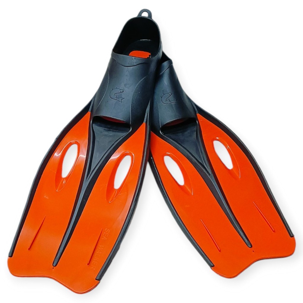 Sea Walker Çantalı Yüzücü Paleti 44-46 TURUNCU