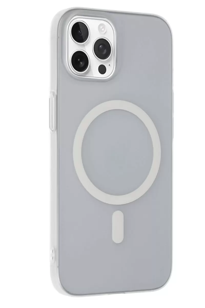 Joko Apple iPhone 14 Pro Uyumlu Tuna PC Slim Magsafe Kapak - Şeffaf