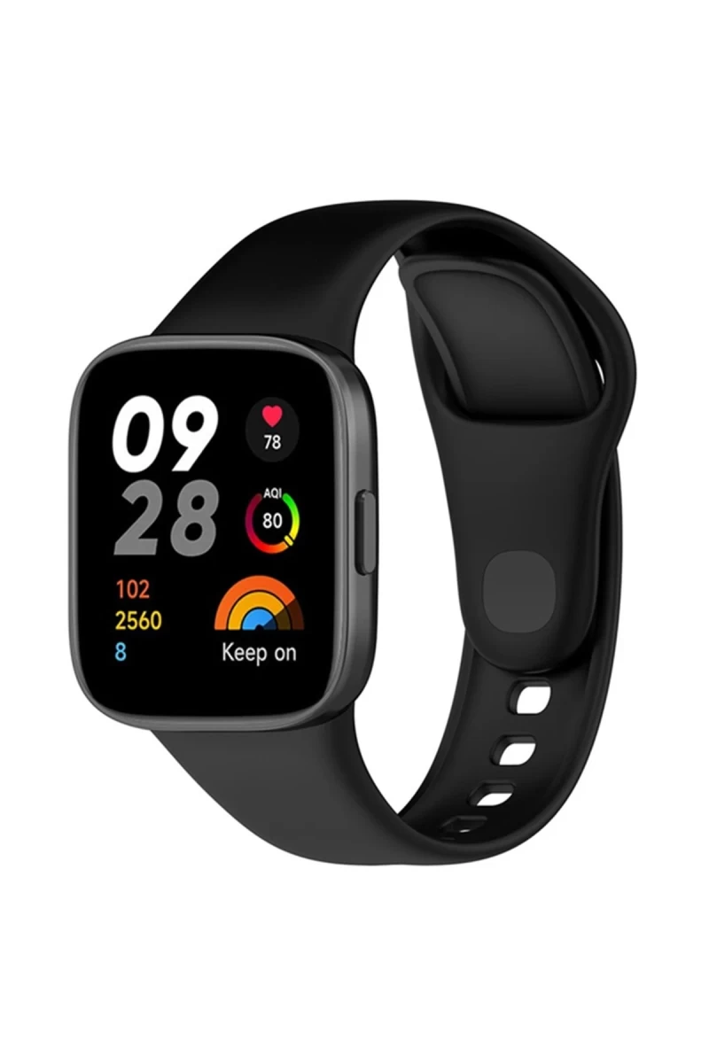 Xiaomi Redmi Watch 3 Klasik Kordon - Siyah