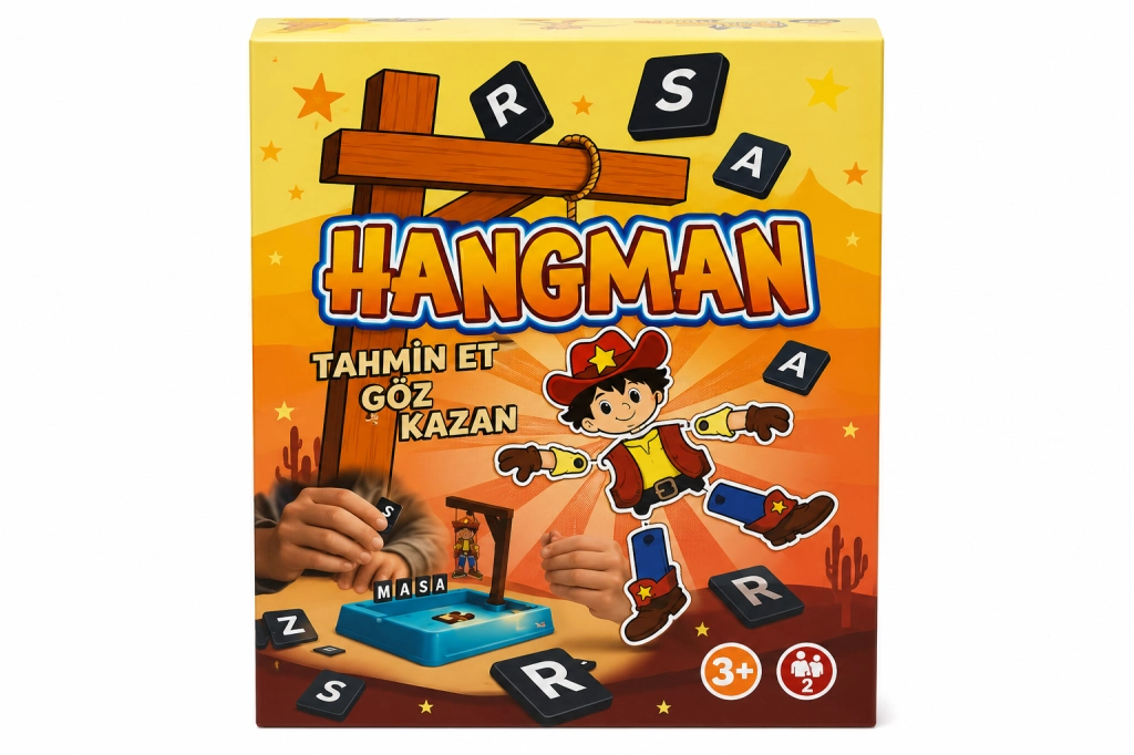 Eğlenceli Hangman Oyun Seti 1 Adet