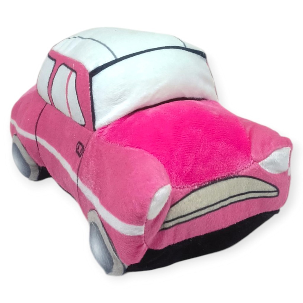 Uyku Arkadaşı -Yumuşak Peluş Araba 26 cm - Pembe