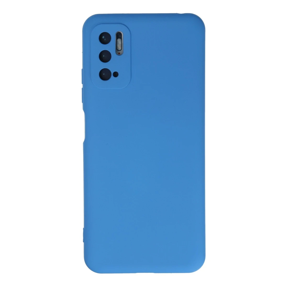 Xiaomi Redmi Note 10 5G Kılıf Nano içi Kadife Silikon - Mavi