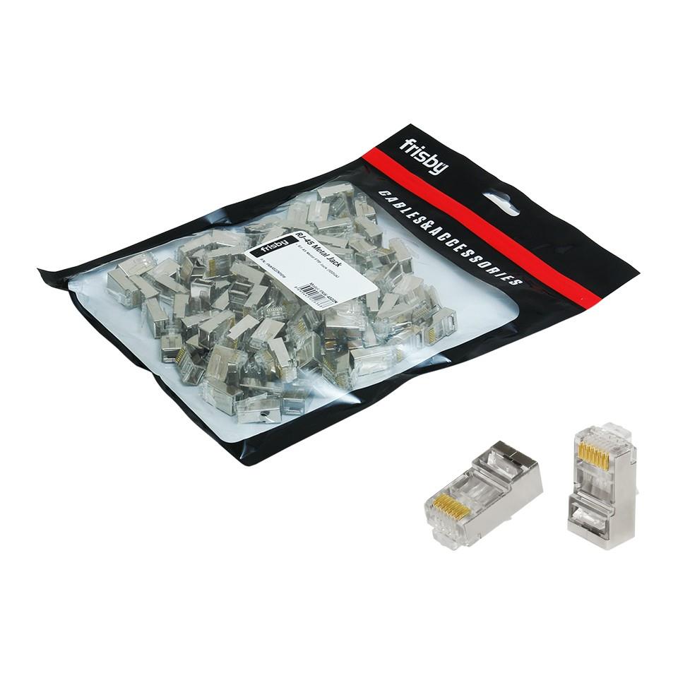 FNW-RJ4522N RJ45 FTP CAT6 KONNEKTOR METAL 100LÜ PAKET