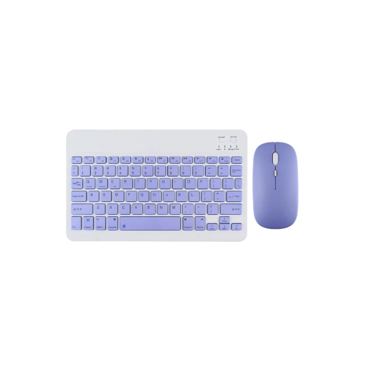 KYB71 Kablosuz Türkçe Q Klavye Mouse Set - Lila