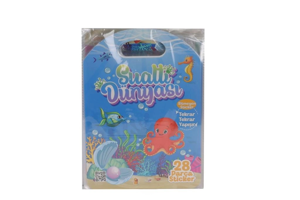 Benzersiz Su Altı Dünyası Sticker 1 Adet
