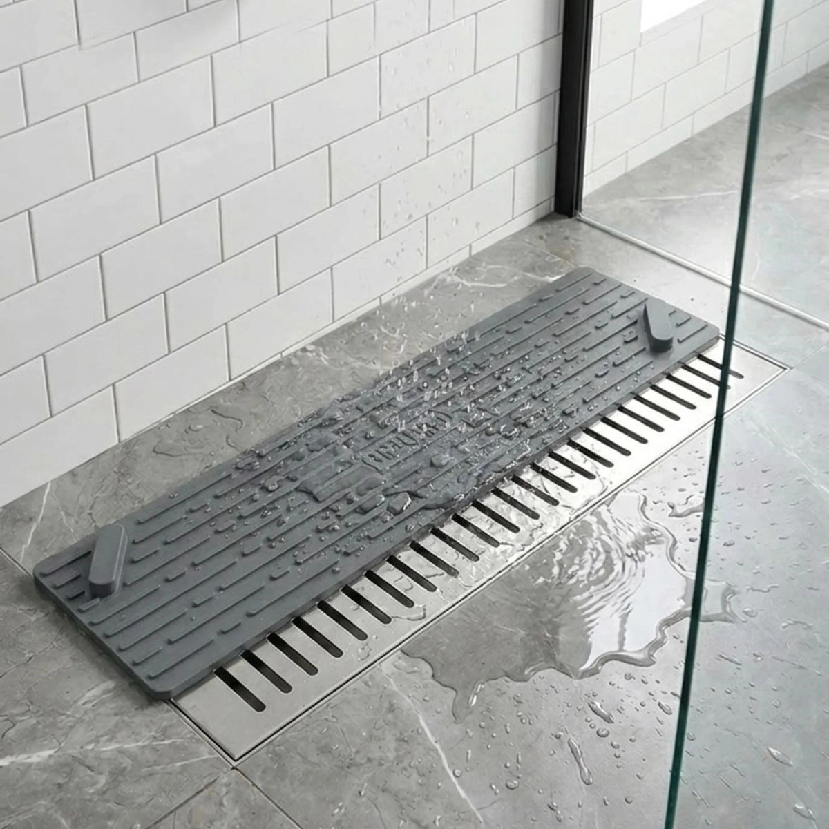 Şık Gider Kapağı Silikon Mat 45 cm Koku Önleyici