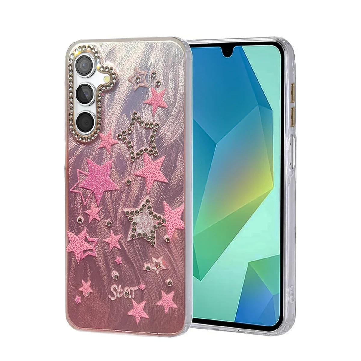 Samsung Galaxy A55 5G Kılıf Blade Aynalı Desenli Kapak - Desen 7