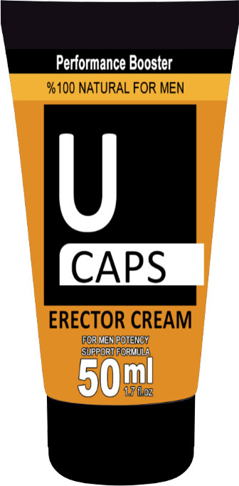 U Caps Cream 50 ml  Erkeklere Özel Krem :  000031KI : Krem, Paket- : Gizli,  1li