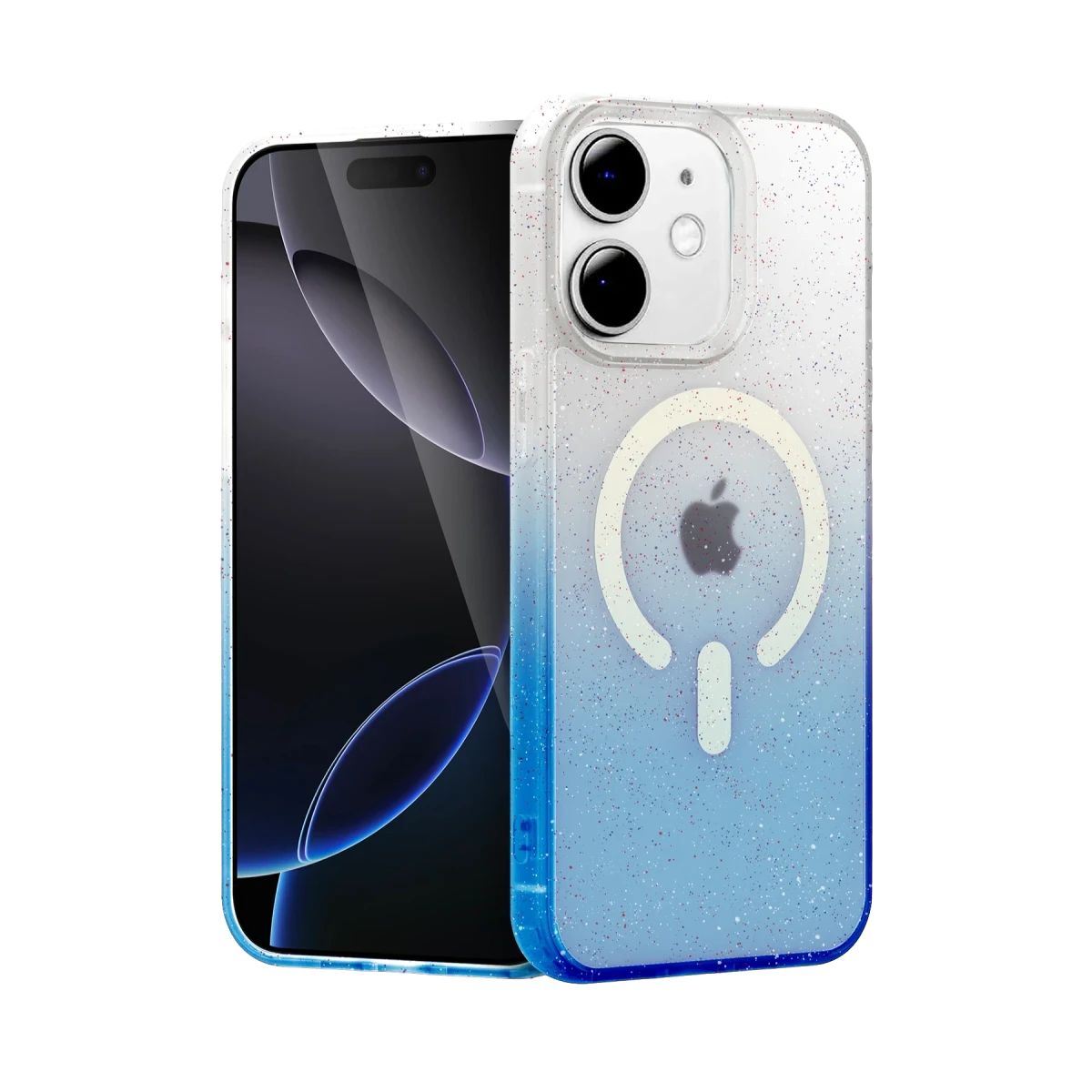 Apple iPhone 11 Pummel Shiny Magsafe Kapak - Mavi