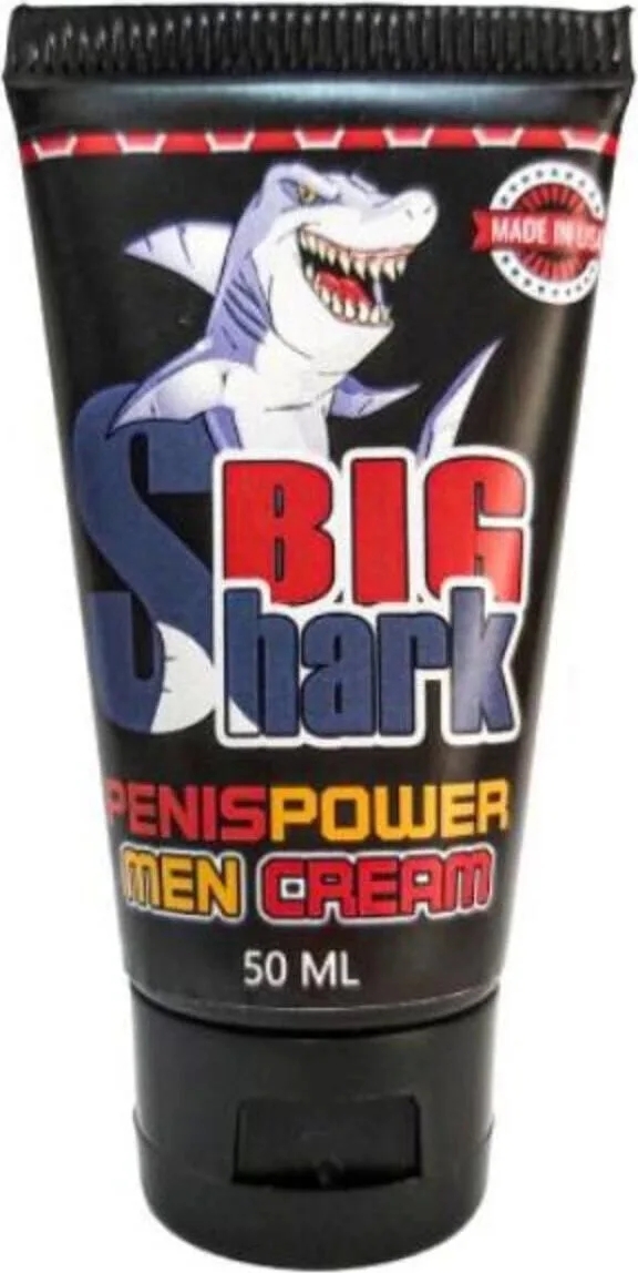 Big Shark Power Cream S Erkeklere Kremi 50 ml x 1 Adet