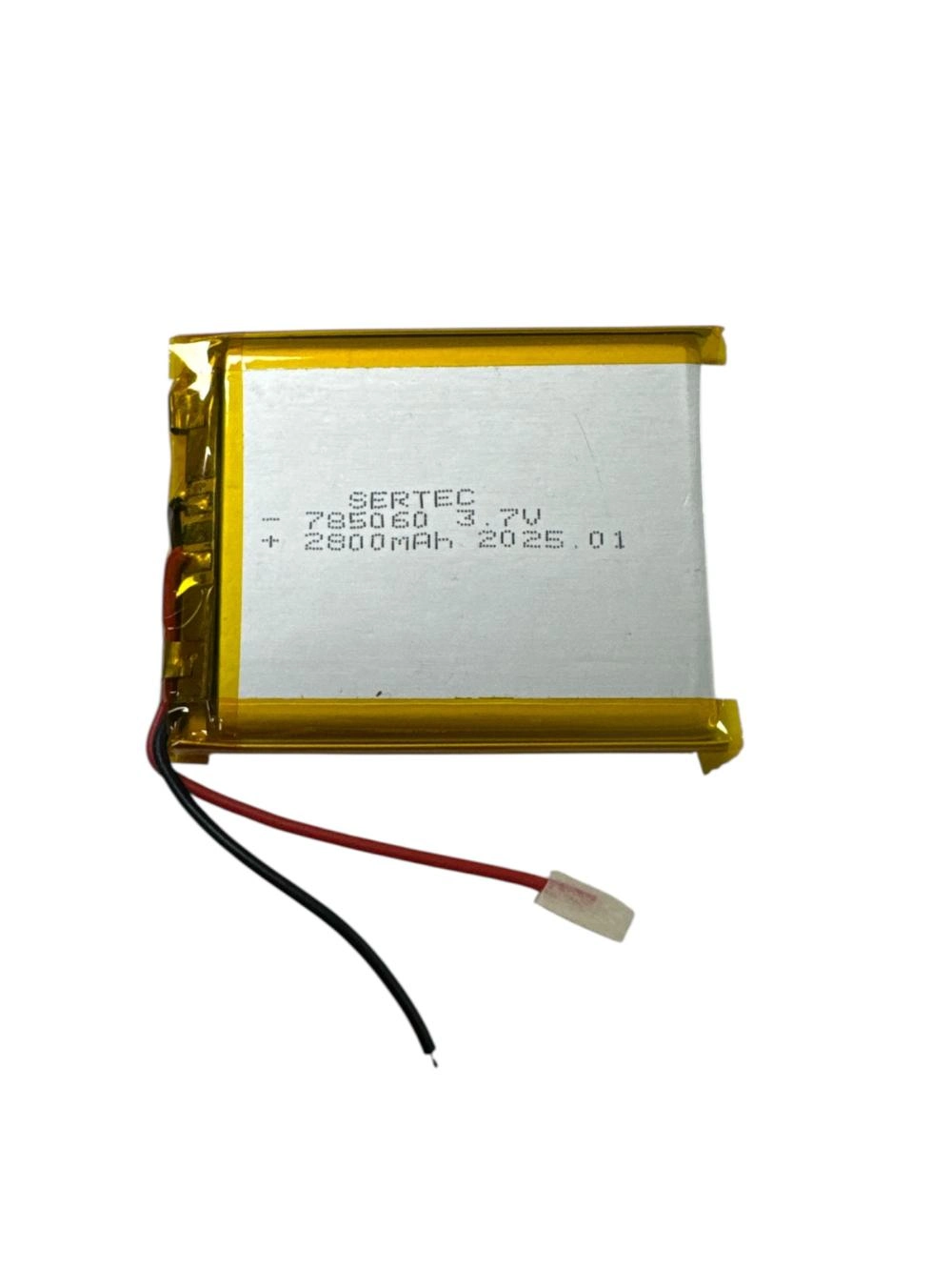Güçlü Li-Polymer Pil 3000mAh 3.7V Devreli Kullanım